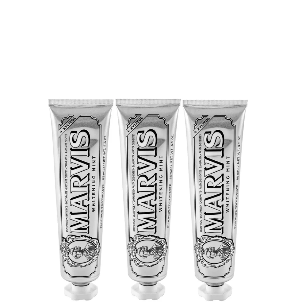 Marvis Whitening Mint Toothpaste Bundle (3x85ml) Afbeelding 1
