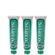 Marvis Classic Strong Mint Toothpaste Bundle (3x85ml)