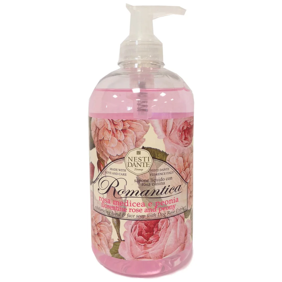 Nesti Dante Rose & Peony Liquid Soap 500ml Afbeelding 1
