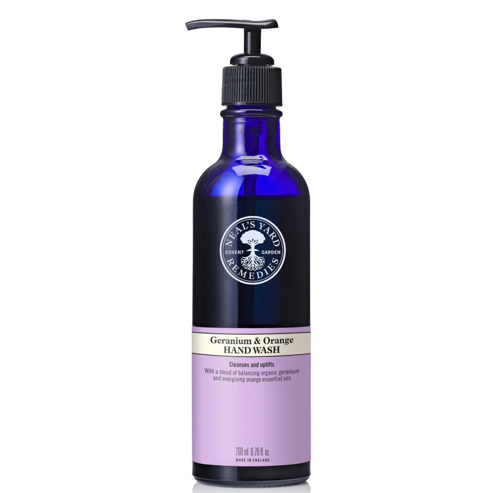 Neal's Yard Remedies Geranium and Orange Hand Wash 200ml Afbeelding 1