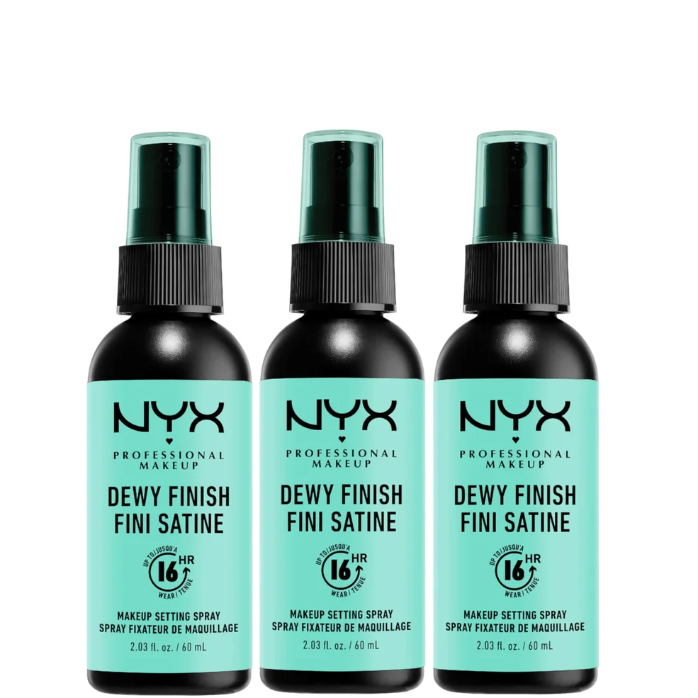 NYX Professional Makeup Dewy Setting Spray Trio Afbeelding 1