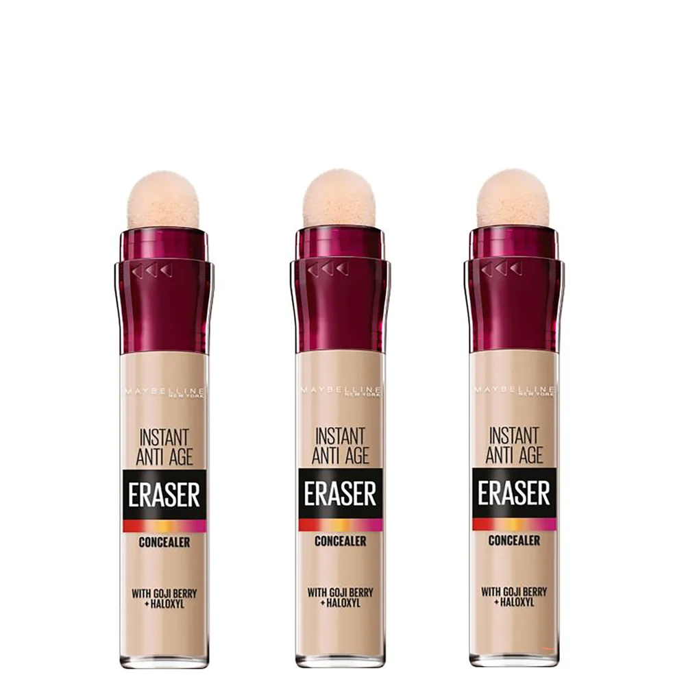 Maybelline Eraser Eye Concealer Light x 3 Afbeelding 1