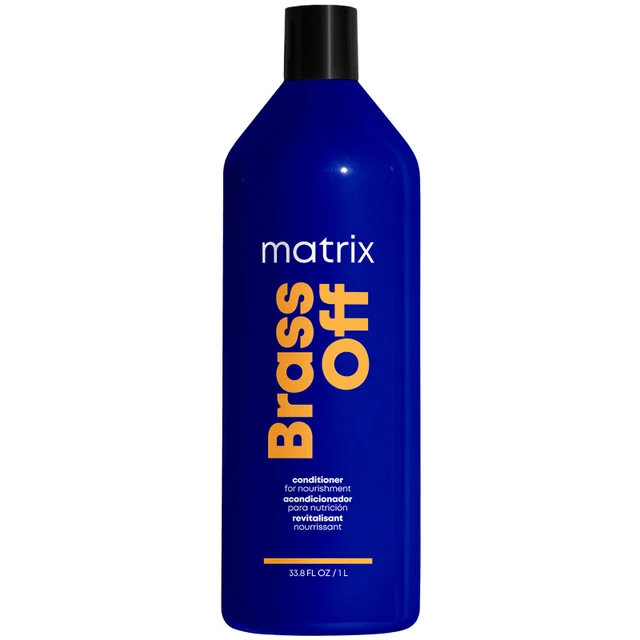 Matrix Total Results Brass Off Brunette Blauwe Conditioner voor Opgelicht Bruin Haar 1000 ml