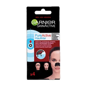 Garnier Pure Active Intensieve Anti-mee-eter Houtskool Neusstrips  - undefined undefined