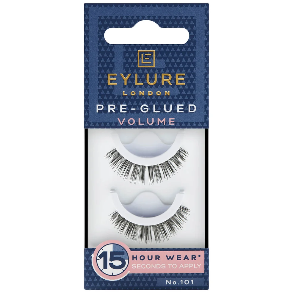 Eylure Pre-Glued False Lashes - Volume No. 101 Afbeelding 1