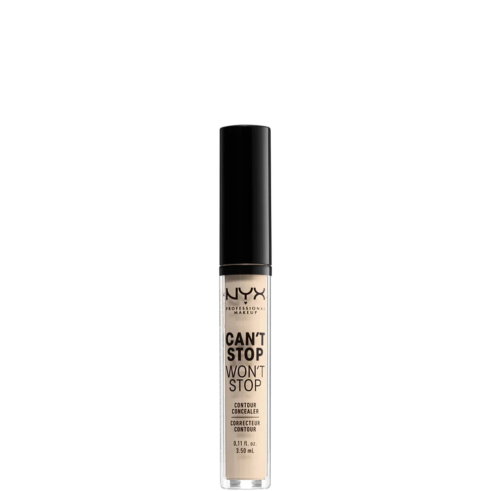 NYX Professional Makeup Can't Stop Won't Stop Contour Concealer (Various Shades) Afbeelding 1