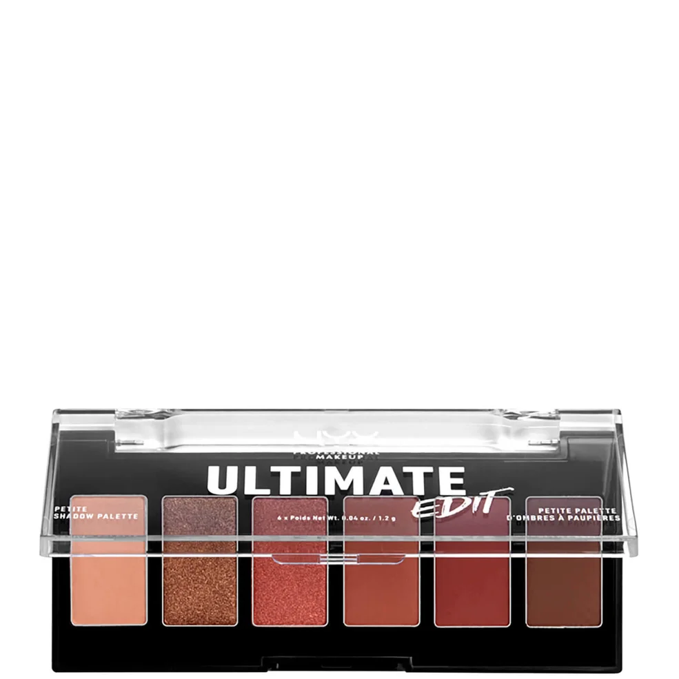 NYX Professional Makeup Ultimate Edit Petite Oogschaduwpalet - Warm Neutrals Afbeelding 1