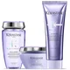 Kérastase Blond Absolu Bain Lumiere Shampoo, Treatment and Masque Trio