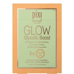 PIXI GLOW Boost Sheet Masker met Glycolzuur (set van 3) - undefined undefined