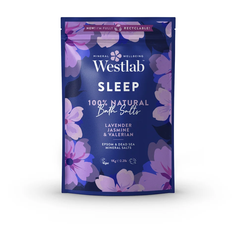 Westlab Sleep Bathing Salts 1kg Afbeelding 1