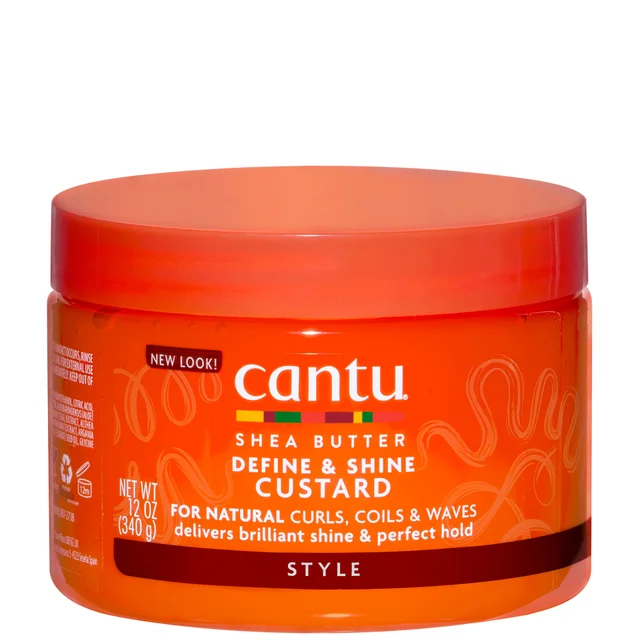 Cantu Sheaboter voor Natuurlijk Haar Definitie en Glans Custard 340 g