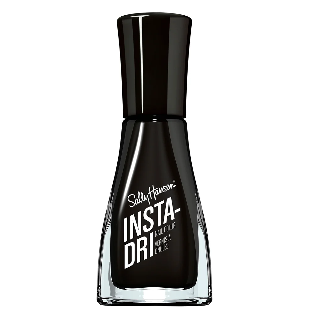 Sally Hansen Insta-Dri 1 Stroke-1 Coat-Done! Nail Varnish - Black to Black Afbeelding 1