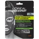 L'Oréal Paris Men Expert Pure Charcoal Zuiverend Tissuemasker 30g