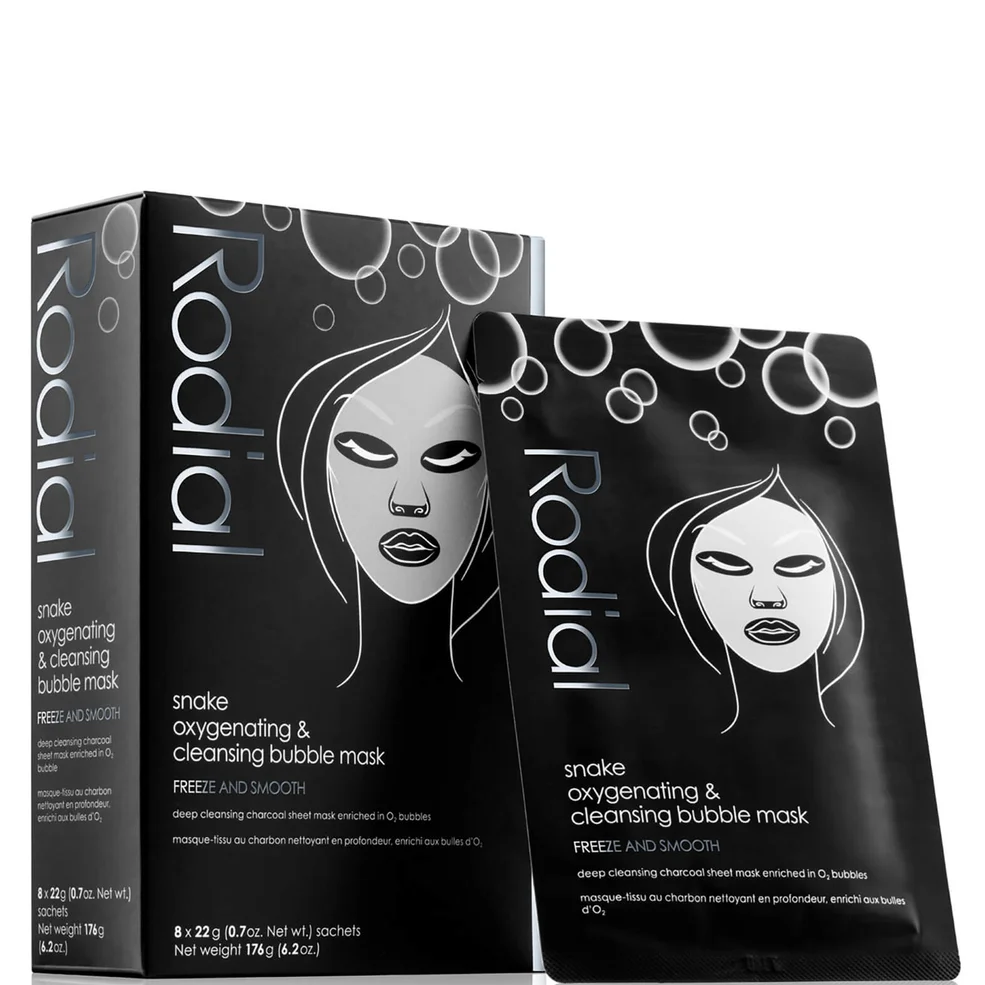 Rodial Snake Bubble Mask (8 Pack) Afbeelding 1