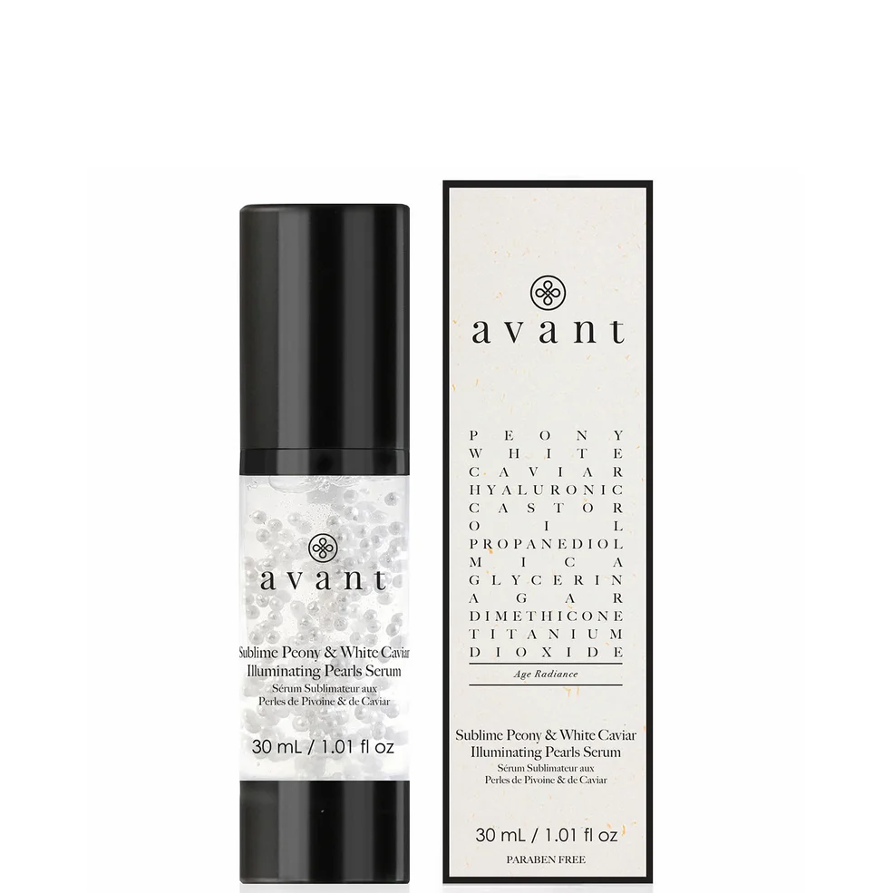 Avant Skincare Sublime Peony and White Caviar Illuminating Pearls Serum 30ml Afbeelding 1