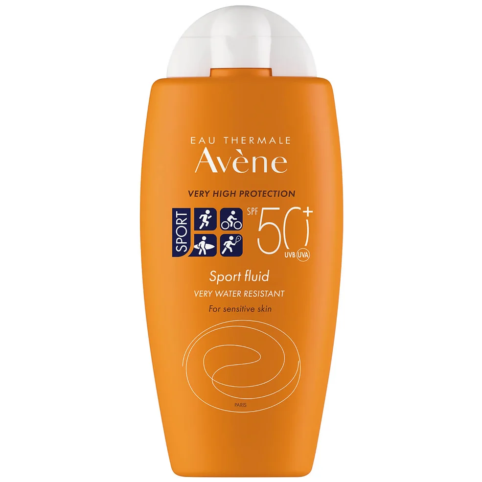 Avène Very High Protection Sports Fluid SPF50+ Sun Cream for Sensitive Skin 100ml Afbeelding 1