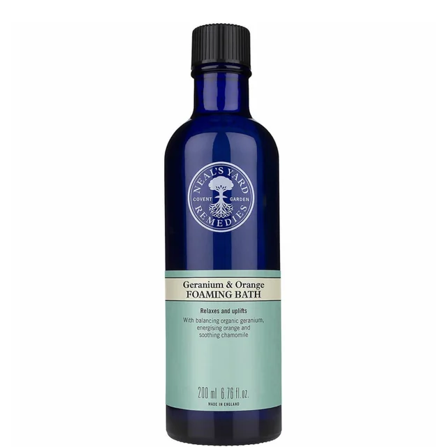 Neal's Yard Remedies Geranium & Orange Foaming Bath 200ml