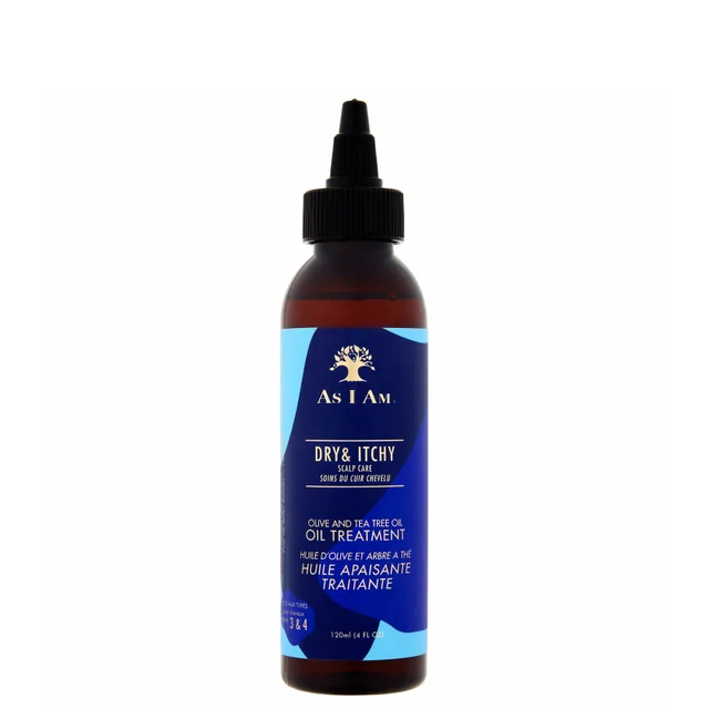 As I Am Dry en Itchy Scalp Care Olijven- en Teatree-olie Behandeling 120 ml