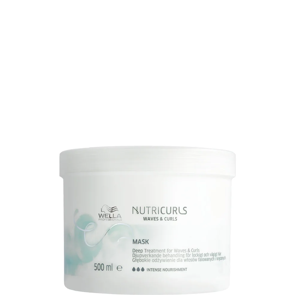 Wella Professionals Nutricurls Mask for Waves and Curls 500ml Afbeelding 1