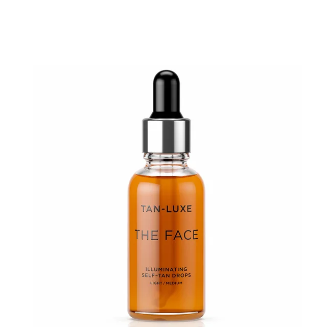 Tan-Luxe The Face Verhelderende Zelfbruinende Druppels 30 ml - Light/Medium