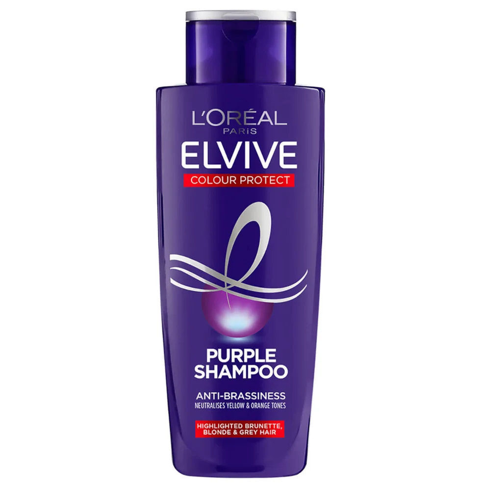 L'Oréal Paris Elvive Kleurbeschermende Koperkleurtegengaande Paarse Shampoo 200 ml Afbeelding 1