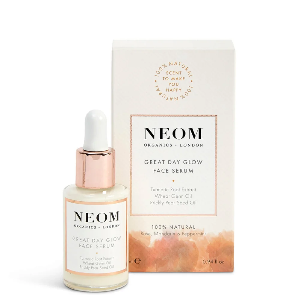 NEOM Great Day Glow Face Serum 28ml Afbeelding 1