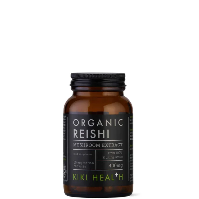 KIKI Health Organic Reishi Extract Mushroom (60 Vegicaps)
