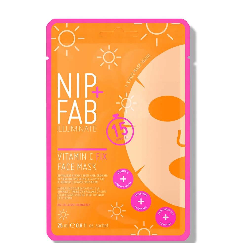 NIP+FAB Vitamin C Fix Face Mask 10g Afbeelding 1