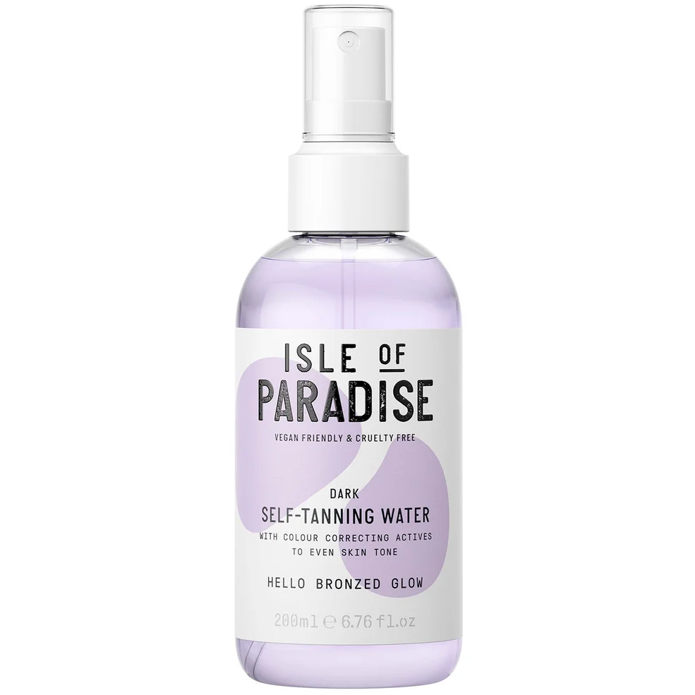 Isle of Paradise Zelfbruiningswater - Donker 200 ml Afbeelding 1