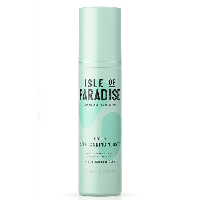 Isle of Paradise Zelfbruiningsmousse - Medium 200 ml