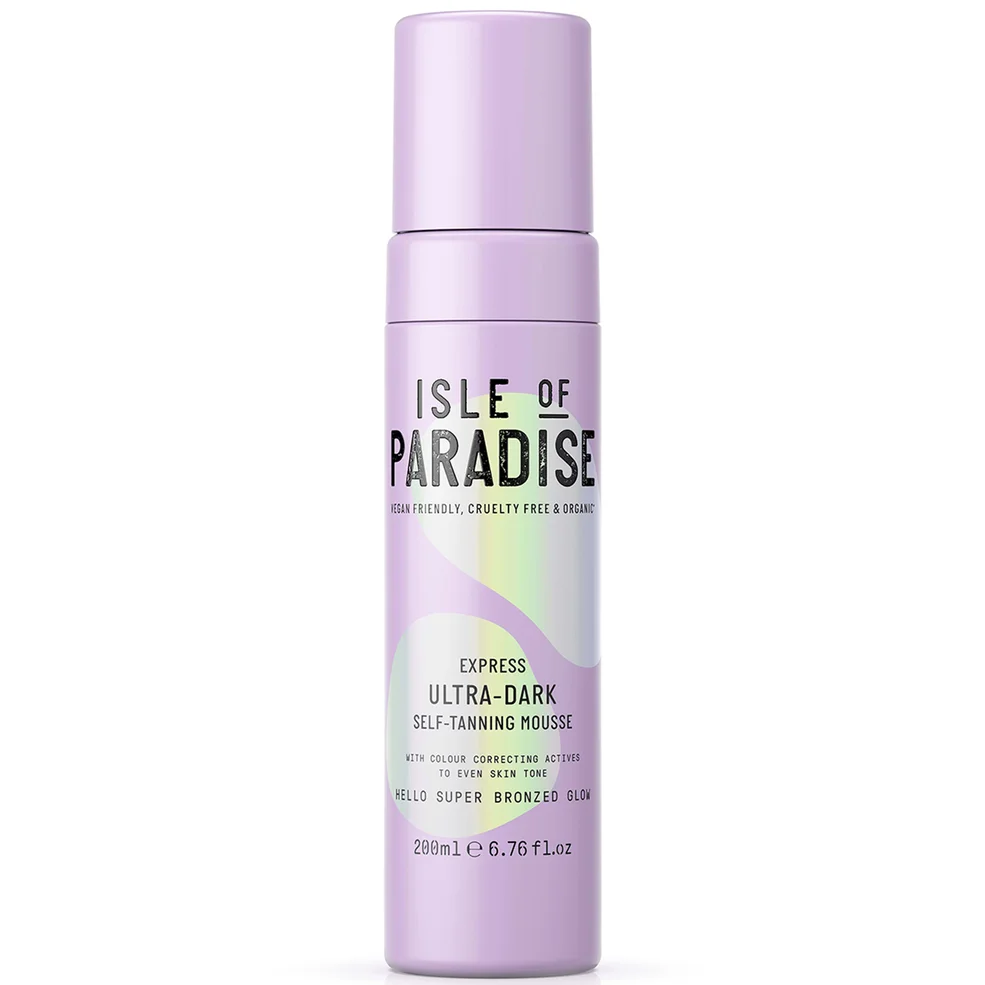 Isle of Paradise Express Self-Tanning Mousse - Ultra-Dark 200ml Afbeelding 1