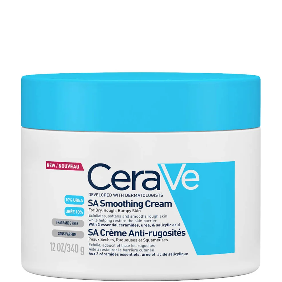 CeraVe SA Egaliserende Crème met Salicylzuur voor Droge, Ruwe en Ongelijkmatige Huid 340 g Afbeelding 1