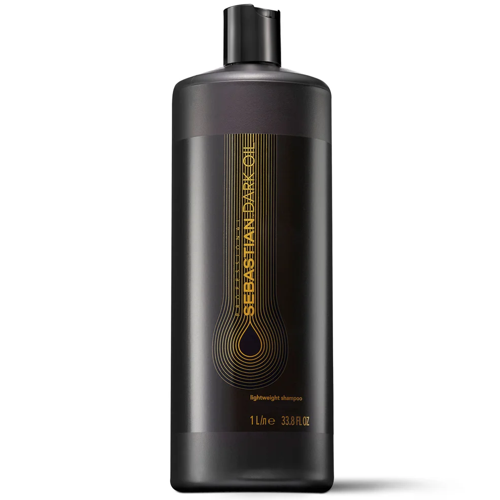 Sebastian Professional Dark Oil Lightweight Shampoo for Smooth Shiny Hair 1000ml Afbeelding 1