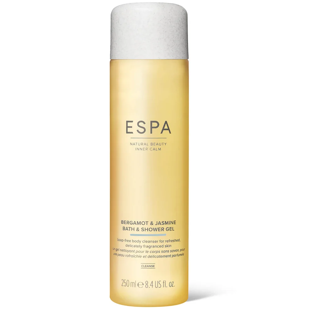 ESPA Bergamot and Jasmine Bath and Shower Gel 250ml Afbeelding 1
