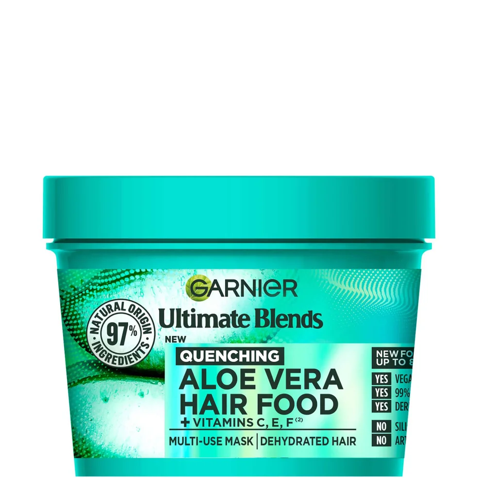 Garnier Ultimate Blends Hair Food Aloë Vera 3-in-1 Maskerbehandeling voor Normaal Haar 390 ml Afbeelding 1