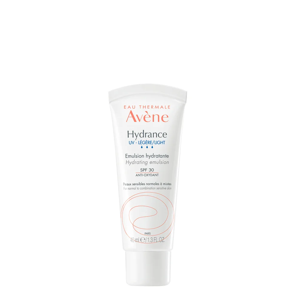Avène Hydrance Light-UV Hydrating Emulsion SPF30 Moisturiser for Dehydrated Skin 40ml Afbeelding 1