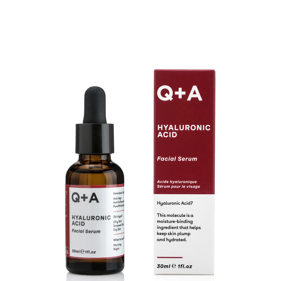 Q+A Hyaluronic Acid Facial Serum 30ml Afbeelding 1