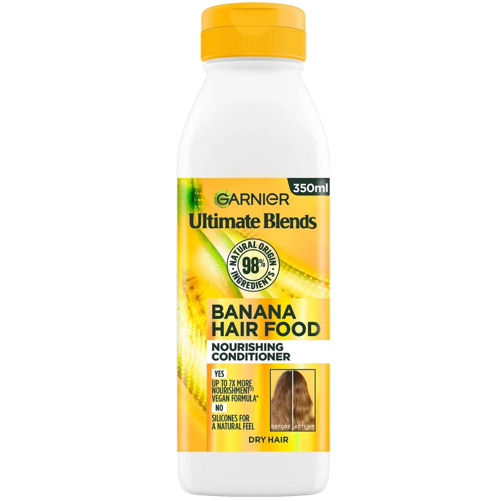 Garnier Ultimate Blends Voedend Hair Food Banaan Conditioner voor Droog Haar 350 ml Afbeelding 1