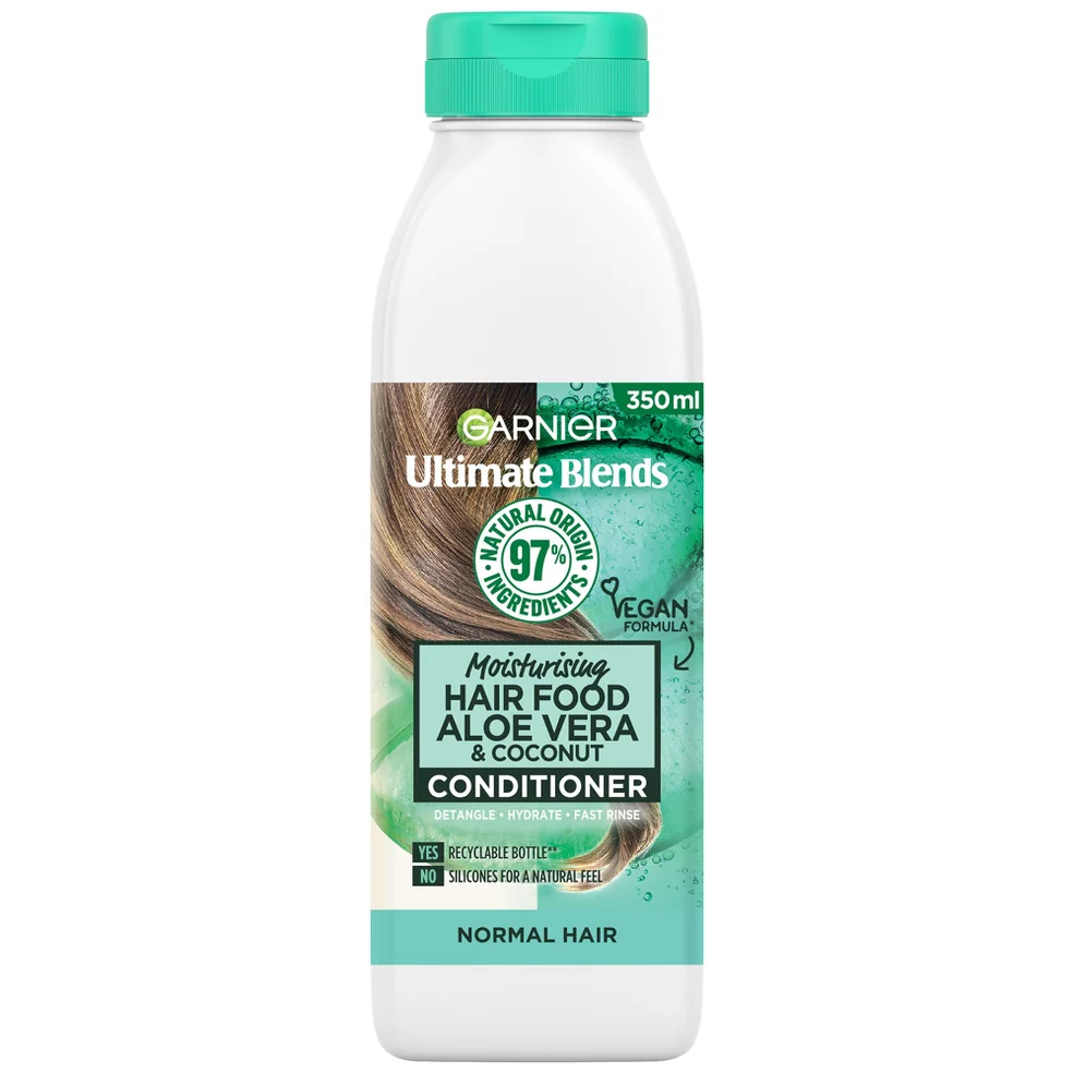 Garnier Ultimate Blends Hydraterende Hair Food Aloë Vera Conditioner voor Normale Hair 350 ml Afbeelding 1