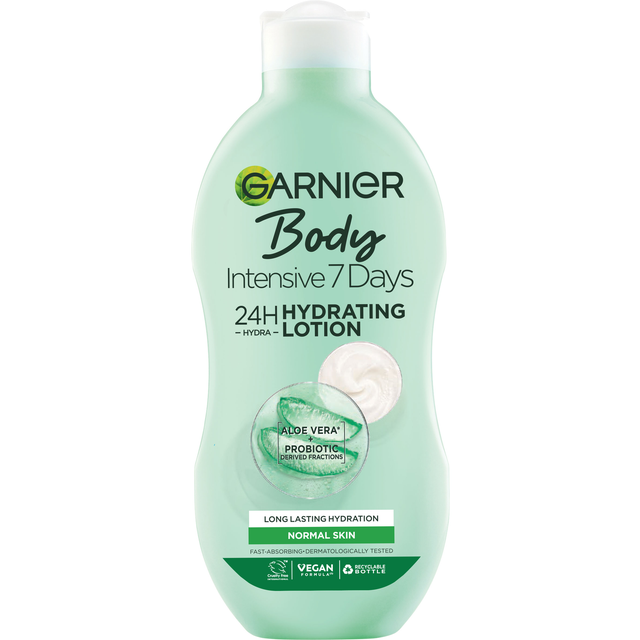 Garnier Intensieve 7 Days Aloë Vera Probiotisch Extract Bodylotion Normale Huid 400 ml