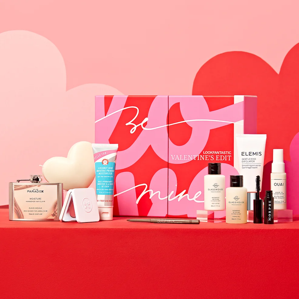 LOOKFANTASTIC x Valentijnsdag 'Be Mine' Limited Edition Beauty Box (Ter waarde van €195) Afbeelding 1