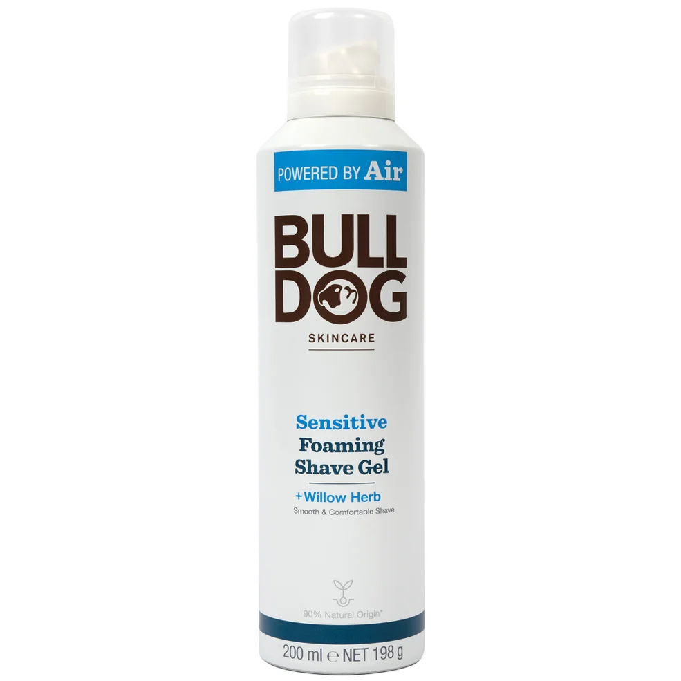 Bulldog Sensitive Foaming Shave Gel 200ml Afbeelding 1