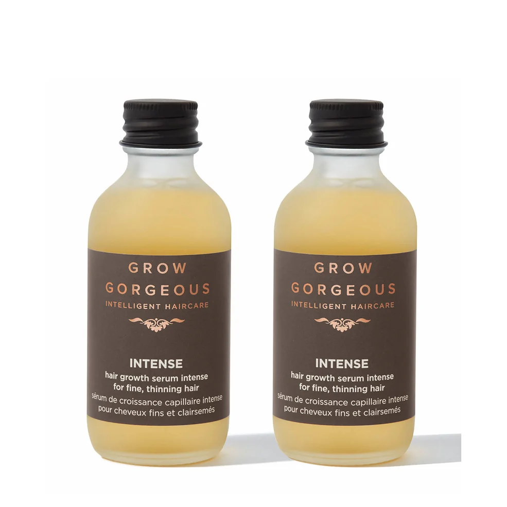 Grow Gorgeous Hair Growth Serum Intense Duo 2 x 60ml Afbeelding 1