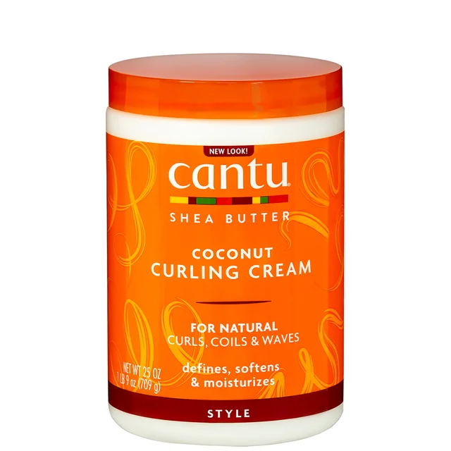 Cantu Sheaboter voor Natuurlijk Haar Kokos Krulcrème – Salonformaat 709