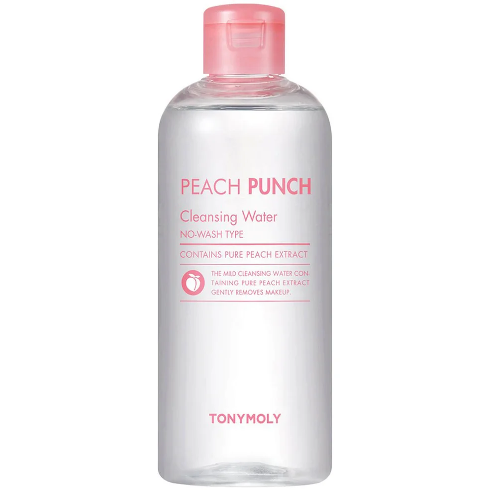 TONYMOLY Peach Punch Cleansing Water 300ml Afbeelding 1