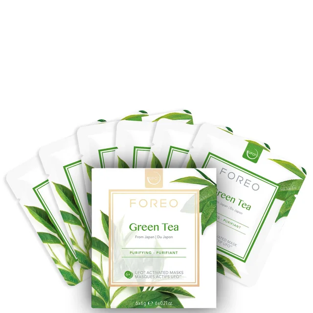 FOREU Groene Thee UFO Zuiverend Gezichtsmasker (Verpakking met 6 Stuks)