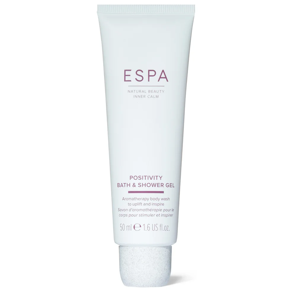 ESPA Positivity Bath and Shower Gel 50ml (Tube) Afbeelding 1