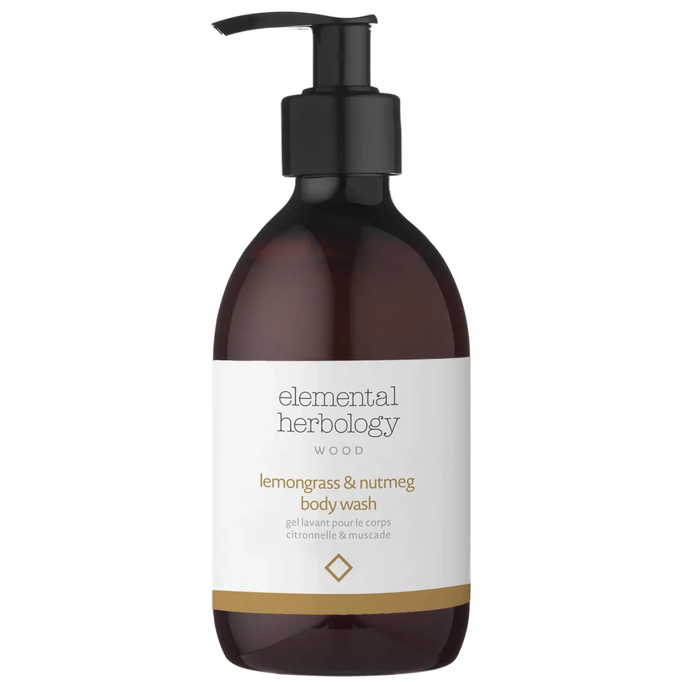 Elemental Herbology Lemongrass and Nutmeg Body Wash 290ml Afbeelding 1