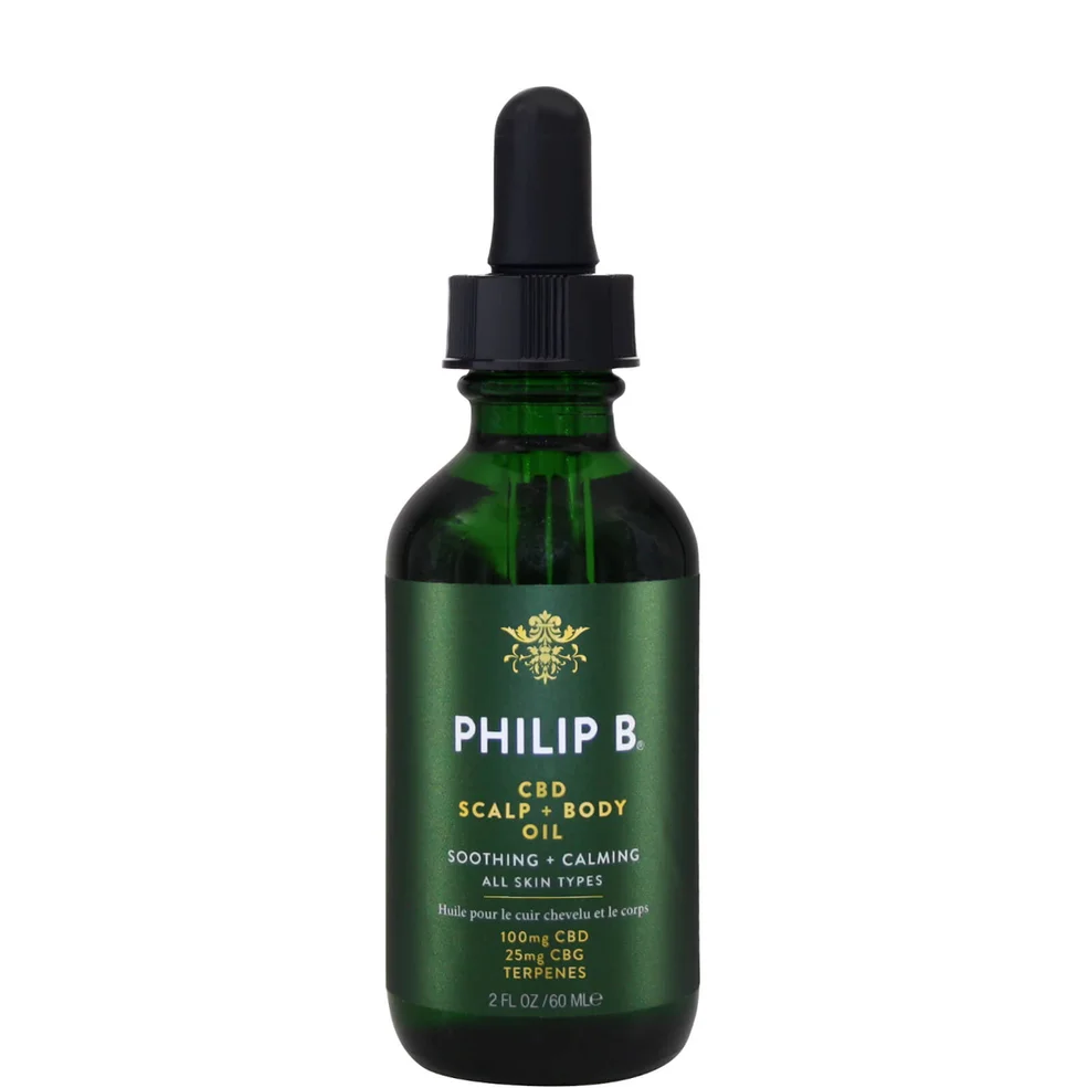 Philip B CBD Scalp and Body Oil 60ml Afbeelding 1