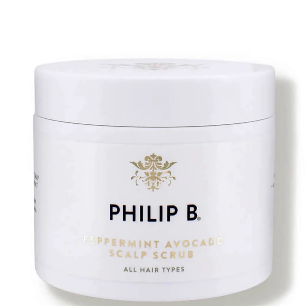 Philip B Peppermint Avocado Scalp Scrub 236ml Afbeelding 1